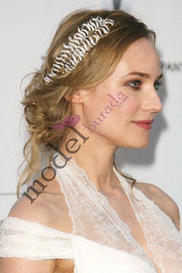 Aksesuarlı Saç Modelleri (10)