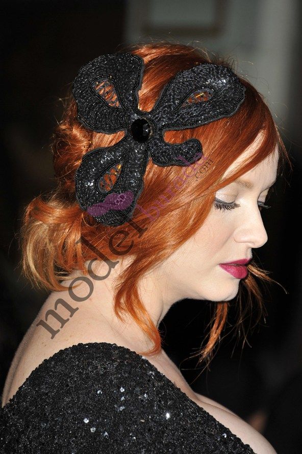 Aksesuarlı Saç Modelleri (19)