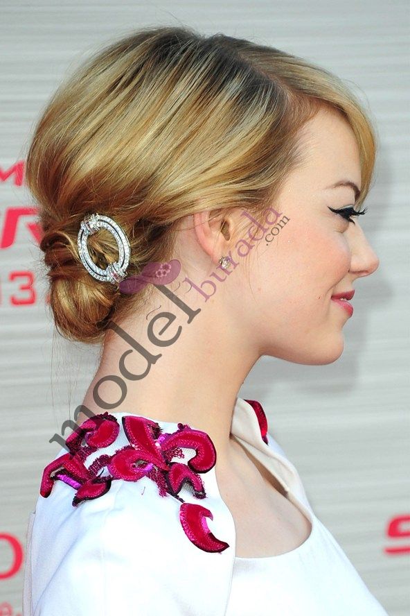 Aksesuarlı Saç Modelleri (23)