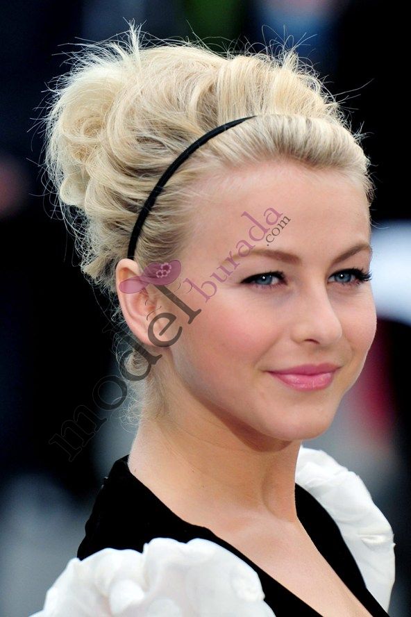 Aksesuarlı Saç Modelleri (25)