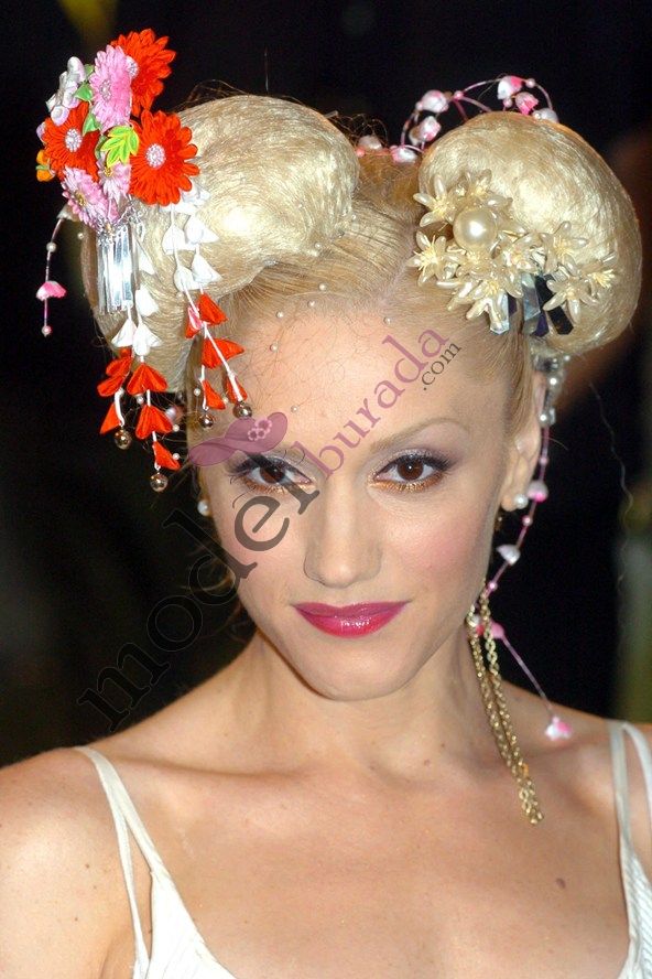 Aksesuarlı Saç Modelleri (47)